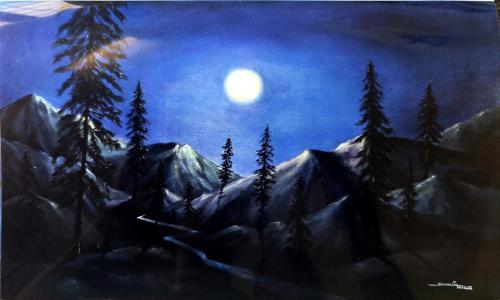 Acrylic paintings of Artist Devassia Devagiri