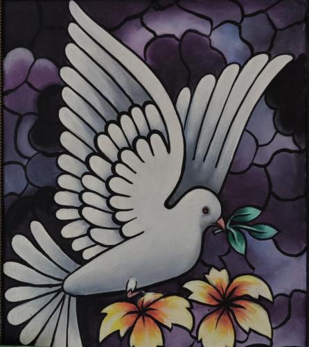 Acrylic paintings of Artist Devassia Devagiri