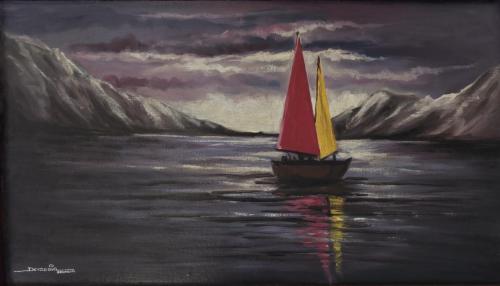 Acrylic paintings of Artist Devassia Devagiri