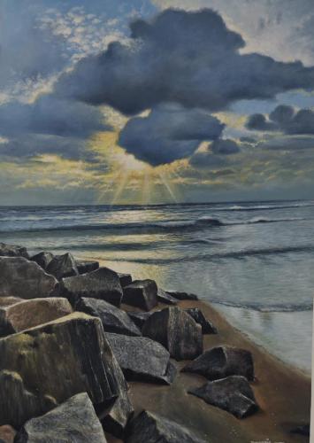 Acrylic paintings of Artist Devassia Devagiri