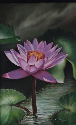Acrylic paintings of Artist Devassia Devagiri