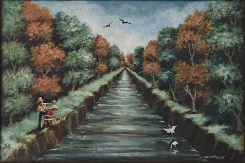 Acrylic paintings of Artist Devassia Devagiri