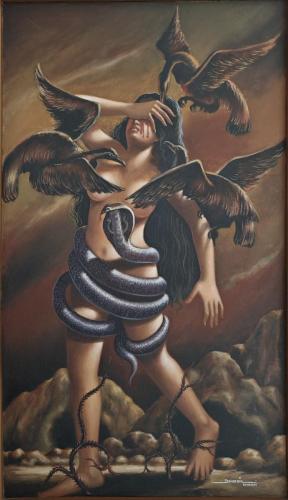 Acrylic paintings of Artist Devassia Devagiri