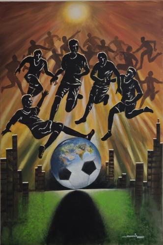 Acrylic paintings of Artist Devassia Devagiri