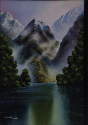 Acrylic paintings of Artist Devassia Devagiri