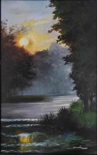 Acrylic paintings of Artist Devassia Devagiri