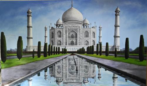 Acrylic paintings of Artist Devassia Devagiri