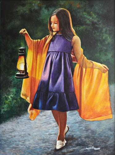 Acrylic paintings of Artist Devassia Devagiri