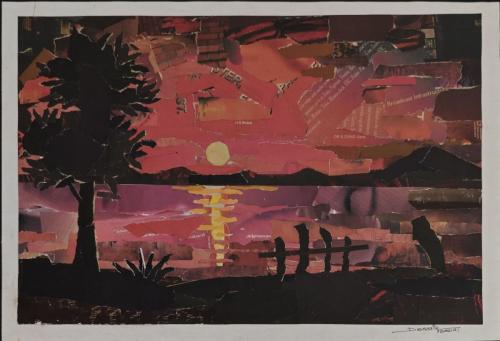 Collage art by Artist Devassia Devagiri