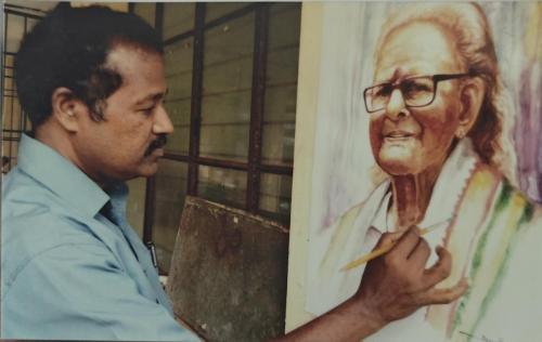 Artist Devassia Devagiri In the News
