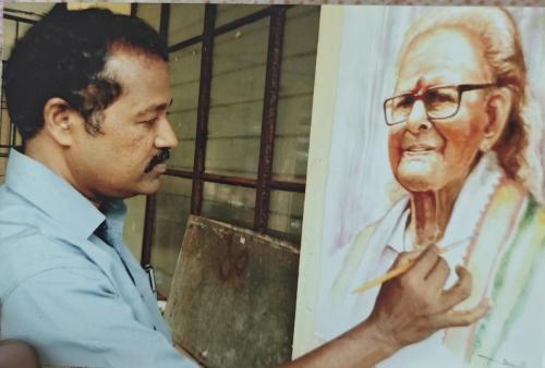 Artist Devassia Devagiri In the News