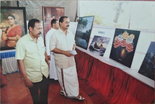 Artist Devassia Devagiri In the News