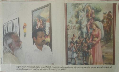 Artist Devassia Devagiri In the News