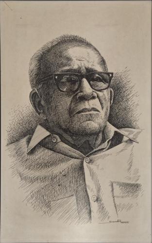 Pen and pencil works of Artist Devassia Devagiri