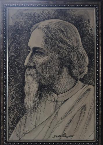 Pen and pencil works of Artist Devassia Devagiri