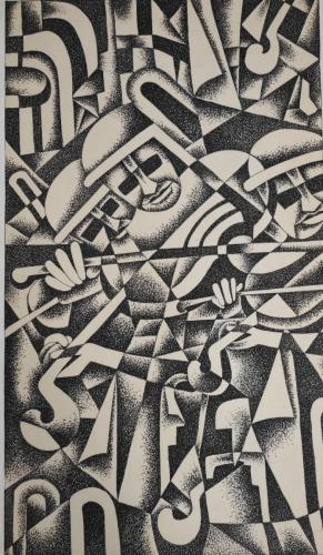 Pen and pencil works of Artist Devassia Devagiri