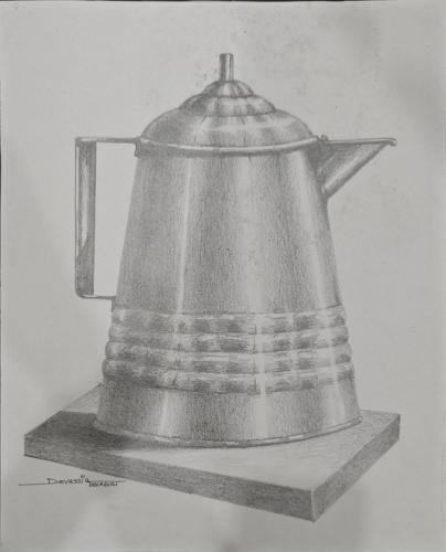 Pen and pencil works of Artist Devassia Devagiri