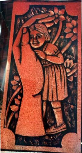 Relief works of Artist Devassia Devagiri