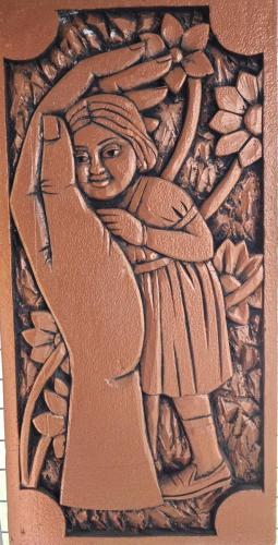Relief works of Artist Devassia Devagiri