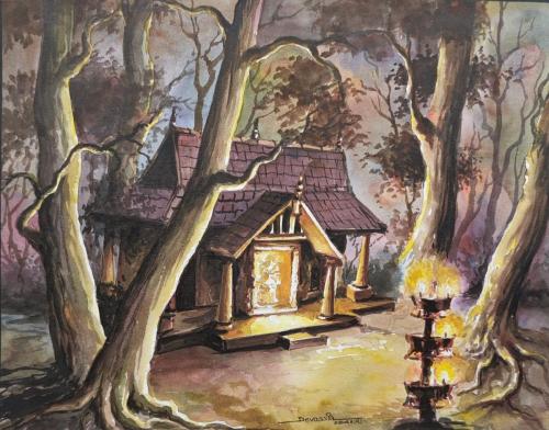 Water colour works of Artist Devassia Devagiri